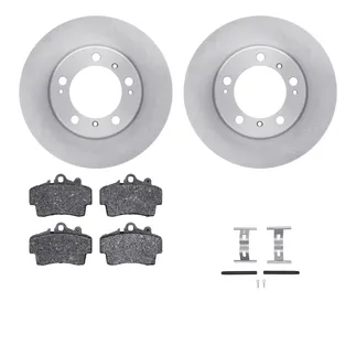 R1 Concepts WFWH1-02012 E- Line Series Brake Rotor W/ Ceramic Brake Pads & Hdw